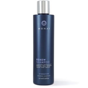 Monat renew shampoo for medium to thick dry hair with rejuvenique. 237ml 8fl oz